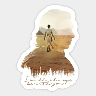 i will always be with you - reylo Sticker